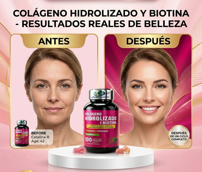 COLAGENO HIDROLIZADO X 100 SOFGELS I IMPORTADO